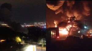 VIDEO: Se registra explosión e incendio en taller de pirotecnia en Tultepec. Noticias en tiempo real