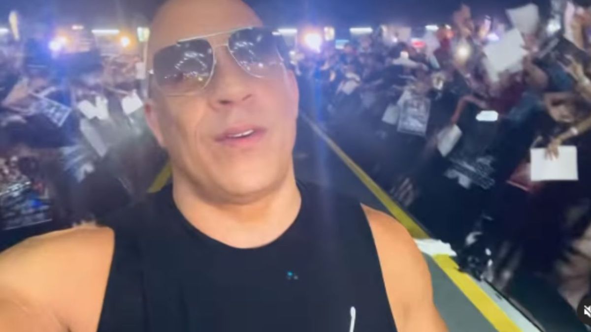 Foto:Captura de pantalla|¡De vuelta! Vin Diesel regresa a México para promocionar Rápidos y Furiosos 10
