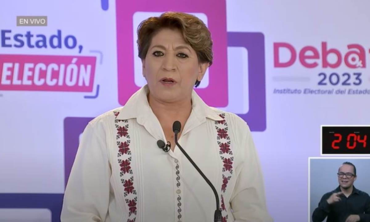 Una jornada electoral en beneficio de los mexiquenses y en paz, fue la petición que lanzó la candidata a la gubernatura del Edomex, Delfina Gómez Álvarez