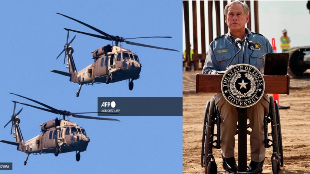 AFP | Gobernador de Texas ordena despliegue de helicópteros en frontera con México.