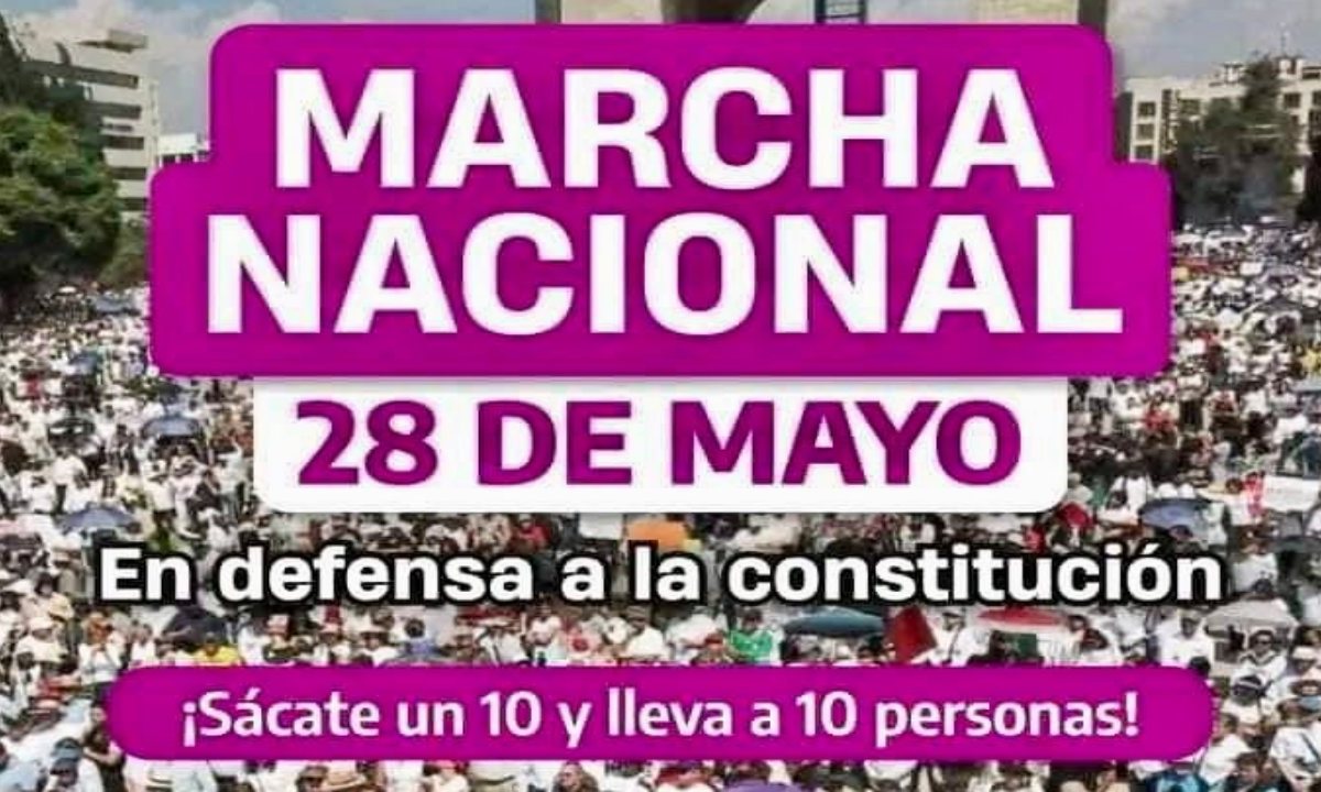marcha chalecos mx