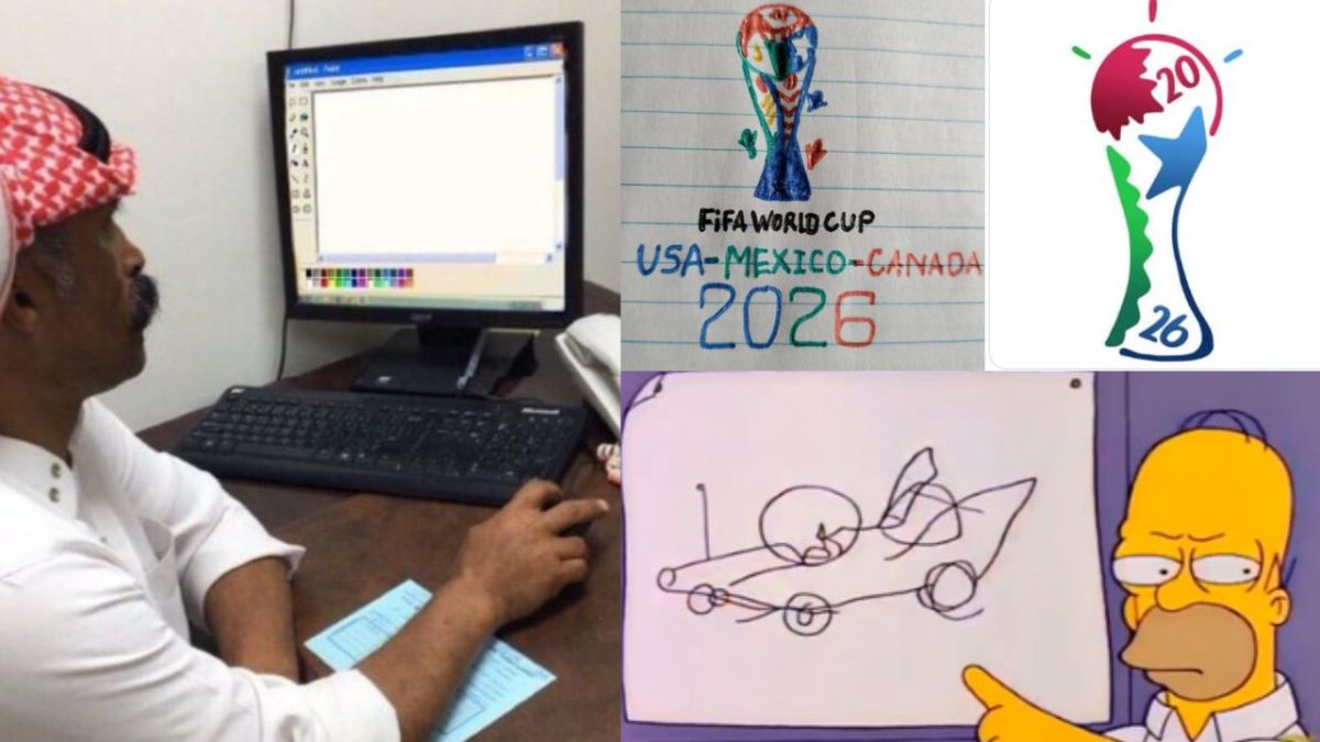 Te los perdiste? Estos son los mejores memes sobre el logo del Mundial 2026