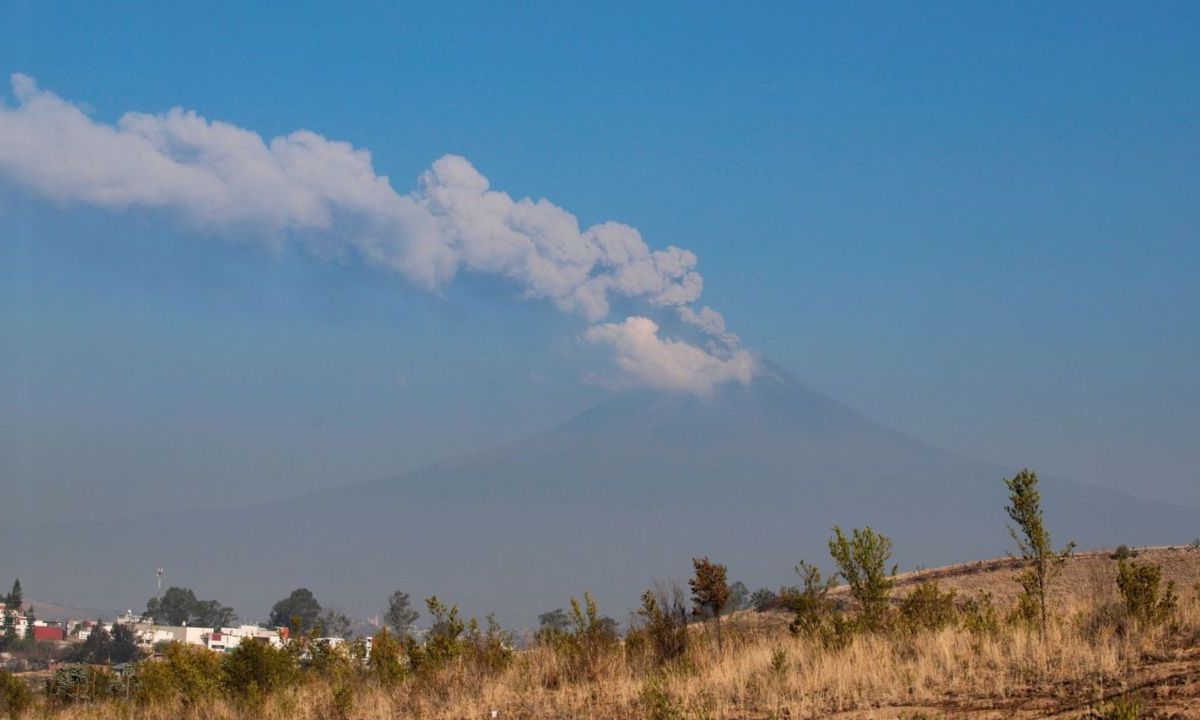 Foto:Cuartoscuro|¿Cómo la ves? Esto opinaron las personas sobre la reciente actividad de Popocatépetl