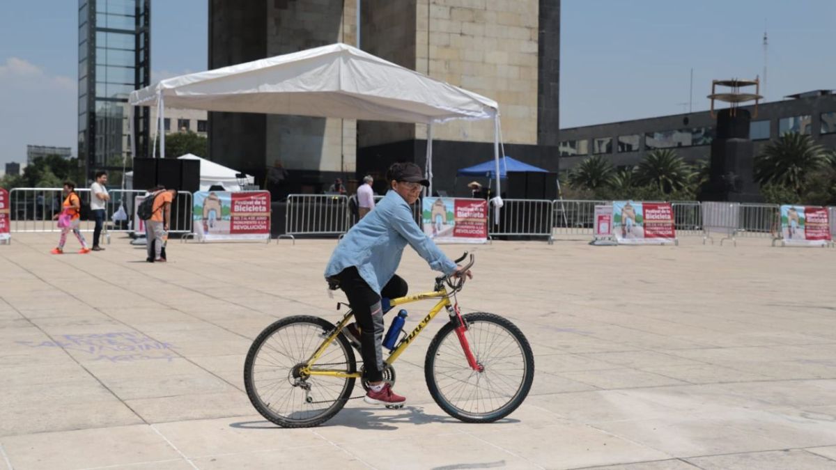 Este viernes arrancó la segunda edición del Festival, con motivo del Día Mundial de la Bicicleta, en el Monumento a la Revolución