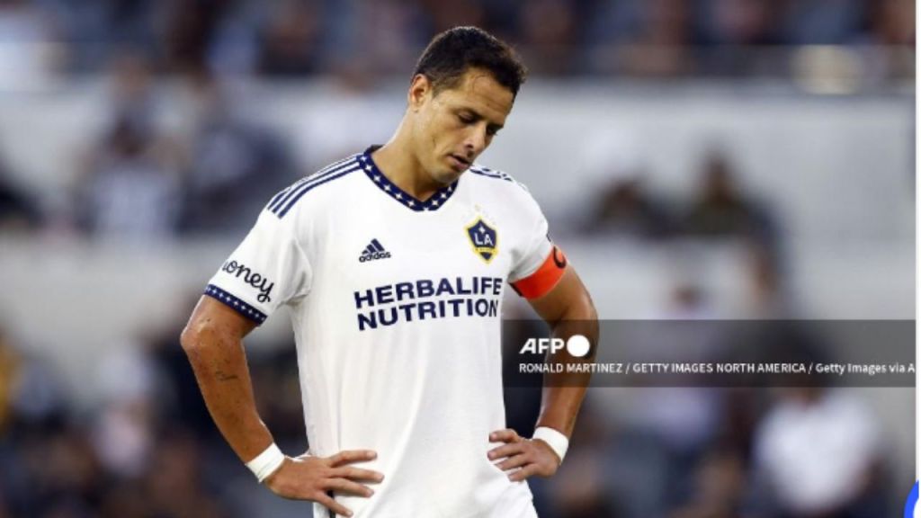 Foto: AFP | LA Galaxy confirma baja de Chicharito
