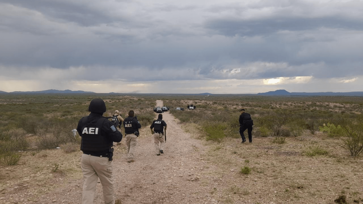 Foto: Fiscalía General de Chihuahua | Autoridades de Chihuahua dieron a conocer el operativo desplegado tras un enfrentamiento armado.