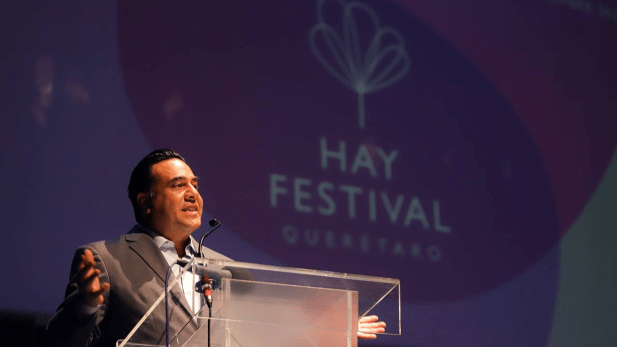 Foto: Especial | El presidente Municipal de Querétaro, anunció las fechas para la realización de "Hay Festival".