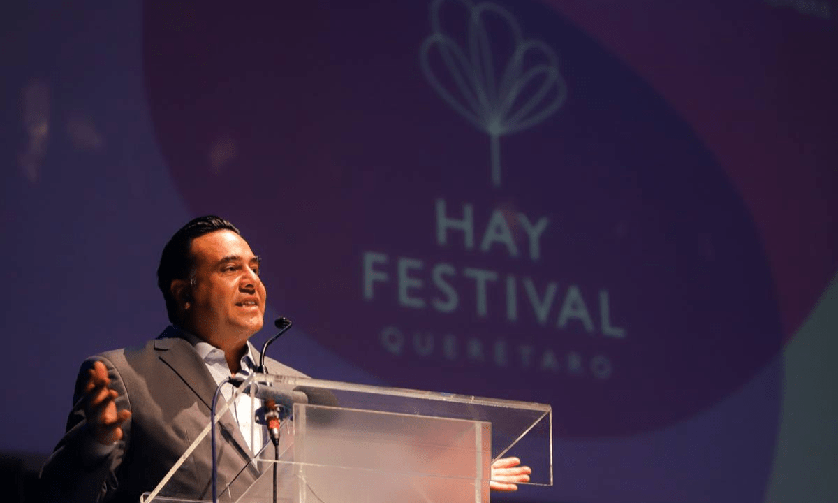 Foto: Especial | El presidente Municipal de Querétaro, anunció las fechas para la realización de "Hay Festival".