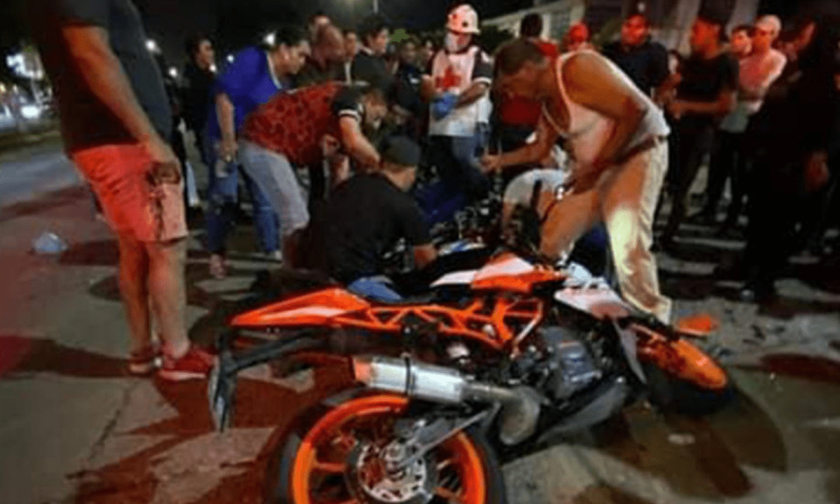 Foto: Especial | Un muerto fue el saldo de arrancones de motos en Veracruz.