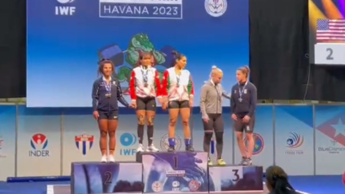Foto:Captura de pantalla| ¡Enhorabuena! La mexicana Janeth Gómez se corona campeona del mundo en halterofilia