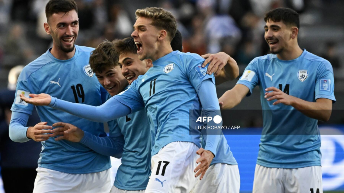 Foto: AFP | Israel logró llevarse el tercer lugar del Mundial sub-20 en Argentina
