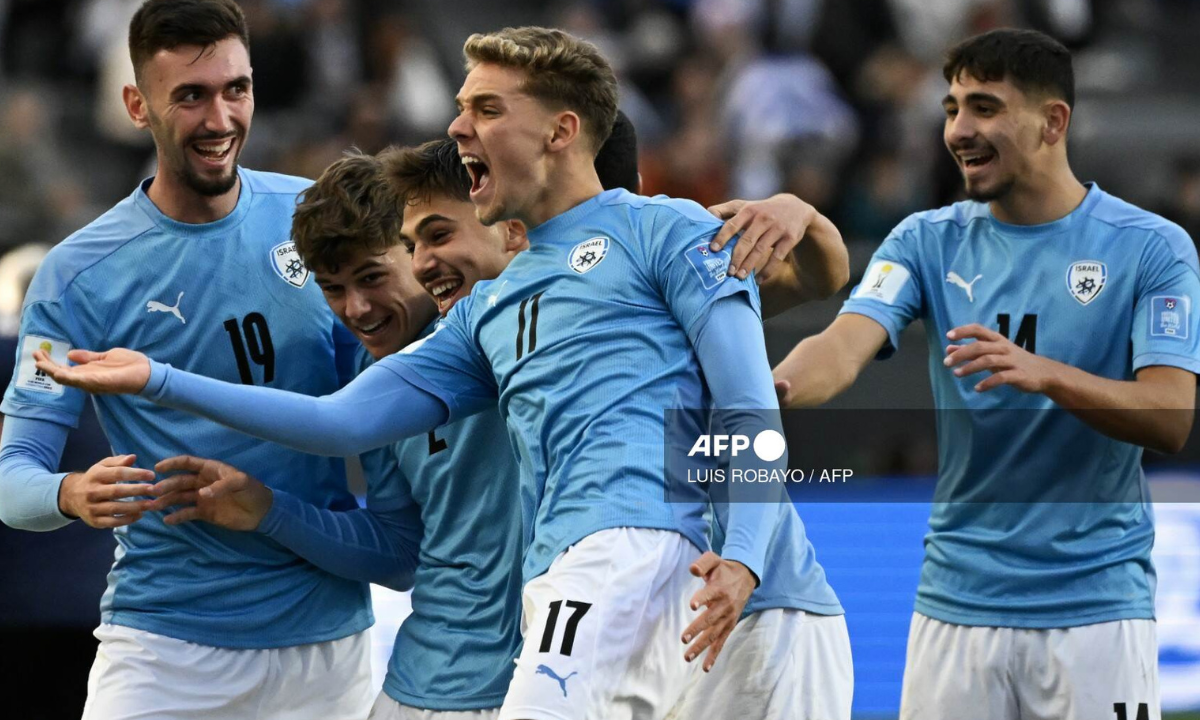 Foto: AFP | Israel logró llevarse el tercer lugar del Mundial sub-20 en Argentina