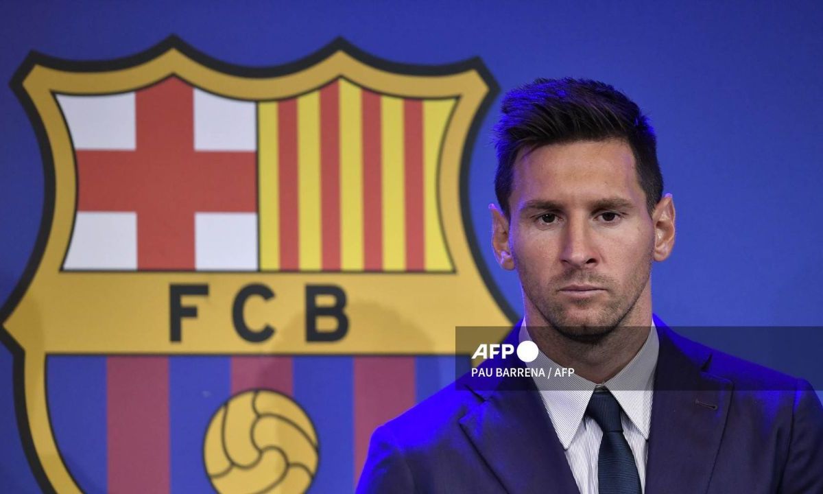 Foto:AFP|El Barcelona se pronuncia tras la decisión de Messi sobre el Inter Miami