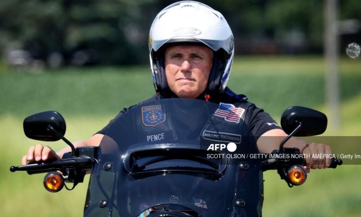 Foto:AFP|Exvicepresidente Mike Pence presenta su candidatura a la Casa Blanca