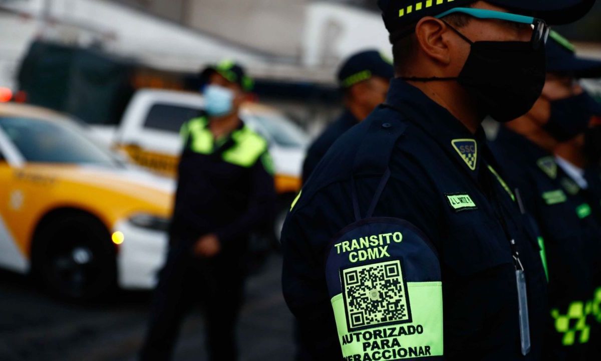 Foto:Cuartoscuro|Reconocen a policías de Tránsito en CDMX