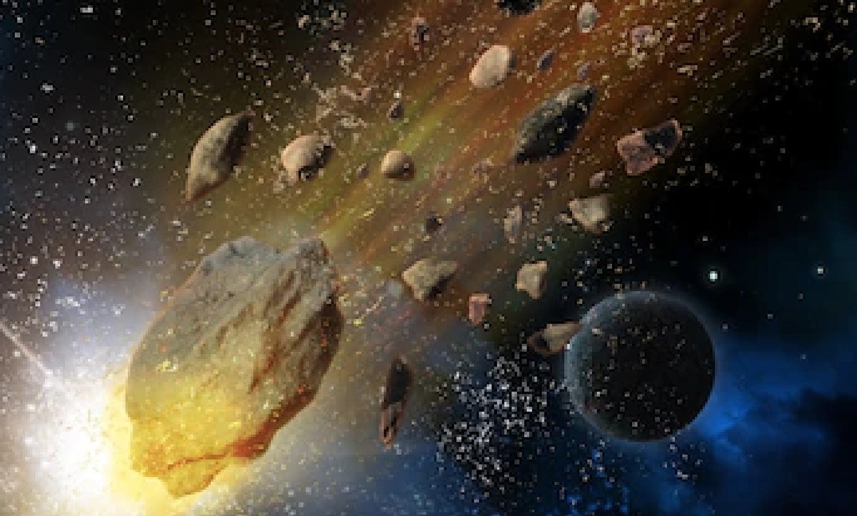 Los asteroides son restos de la formación del sistema solar