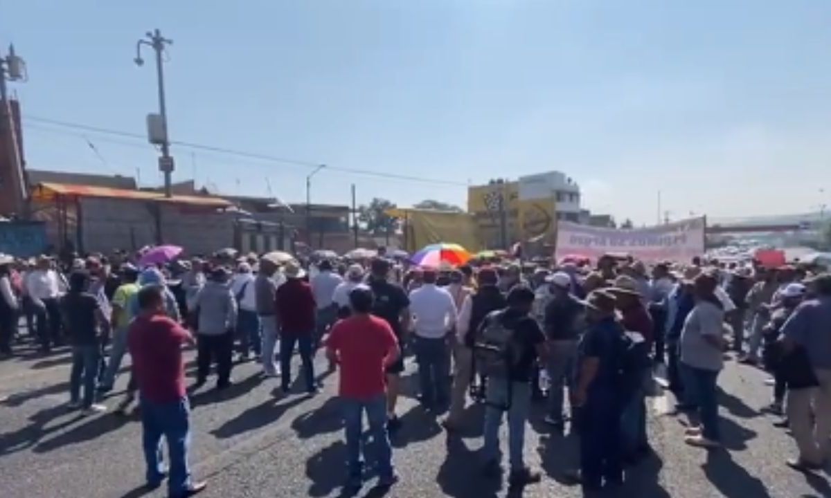Foto:Captura de pantalla|¡Atento! Por manifestación la carretera Federal y la México-Cuernavaca estarán cerradas por 8 horas