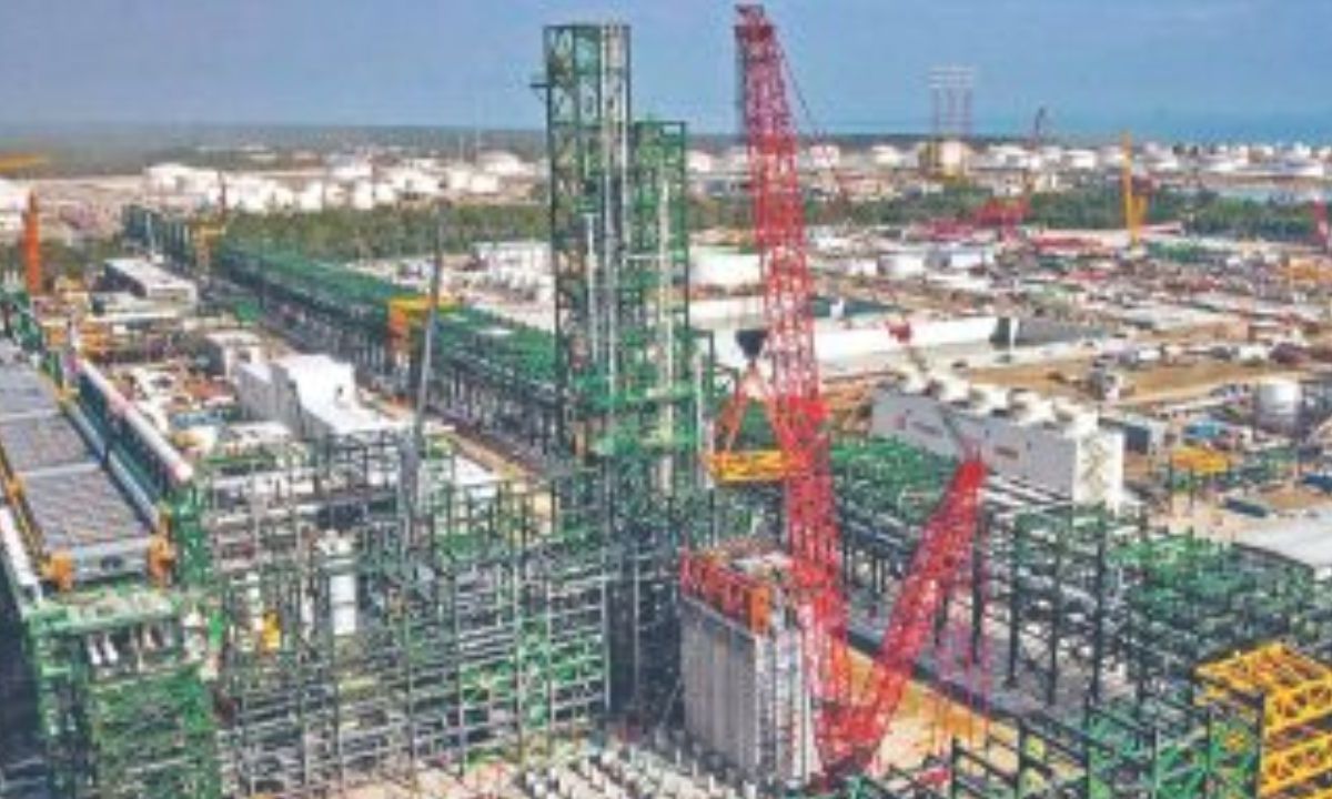 AMLO aseguró que la refinería de Dos Bocas comenzó ayer con la carga de petróleo crudo