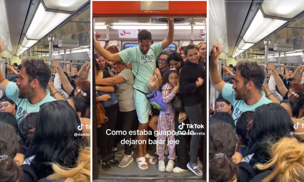 Extranjero sufre acoso en vagón exclusivo de mujeres del Metro.