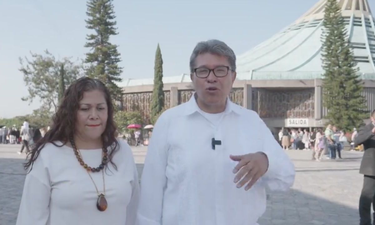 Ricardo Monreal, visitó la Basílica de Guadalupe para pedir por los suyos y por él tras su caminar rumbo a la presidencia 2024. 