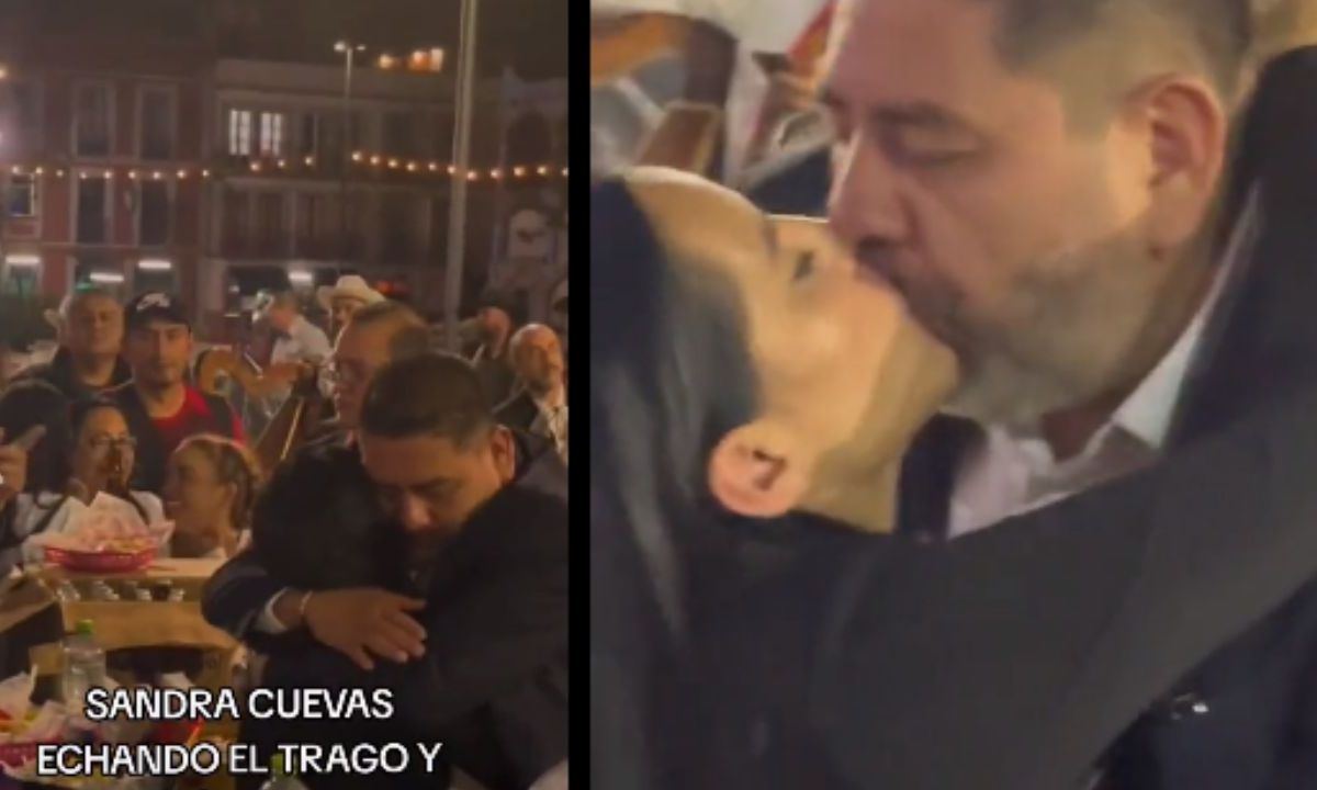 Sandra Cuevas se besa con quien es "el amor de su vida" en Garibaldi, por la acción es criticada