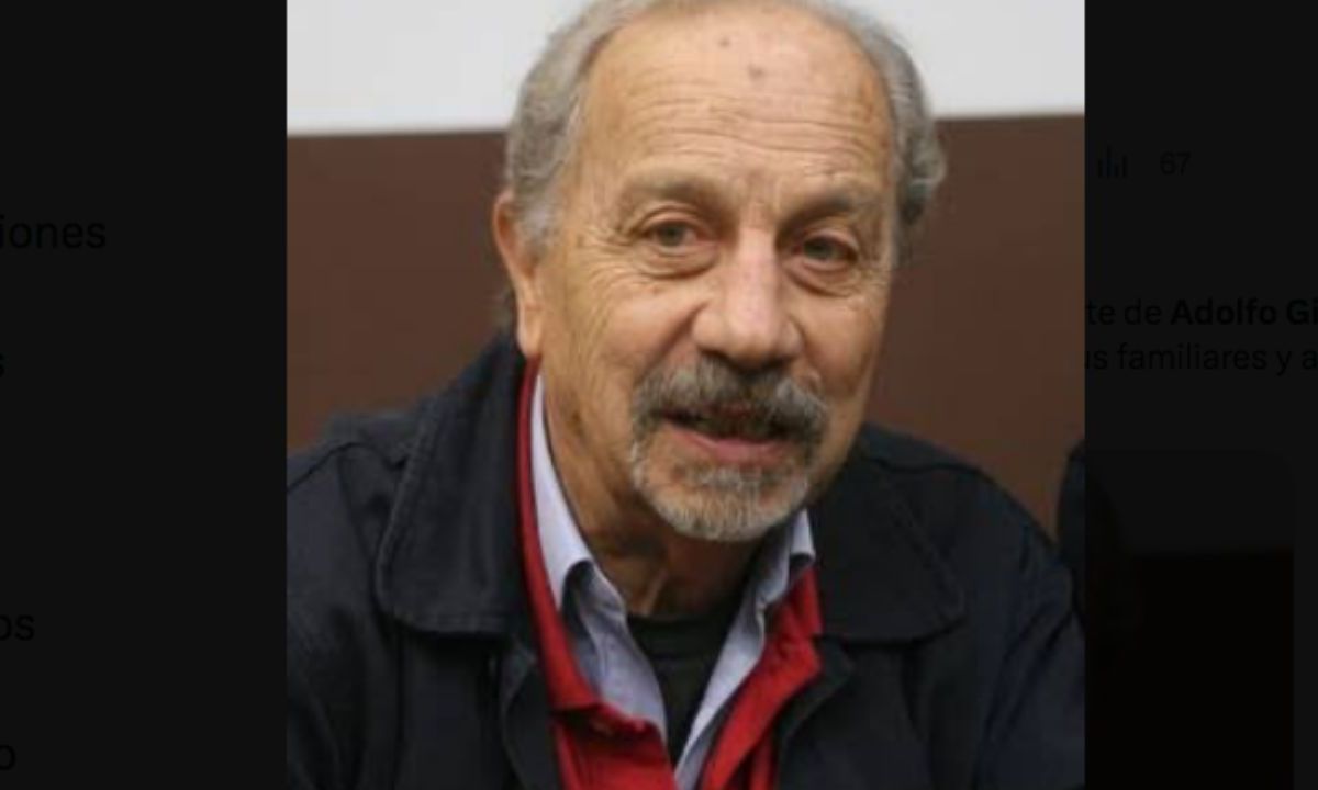 Reportan el fallecimiento del argentino Adolfo Gilly, reconocido escritor; destacó en la literatura mexicana de izquierda