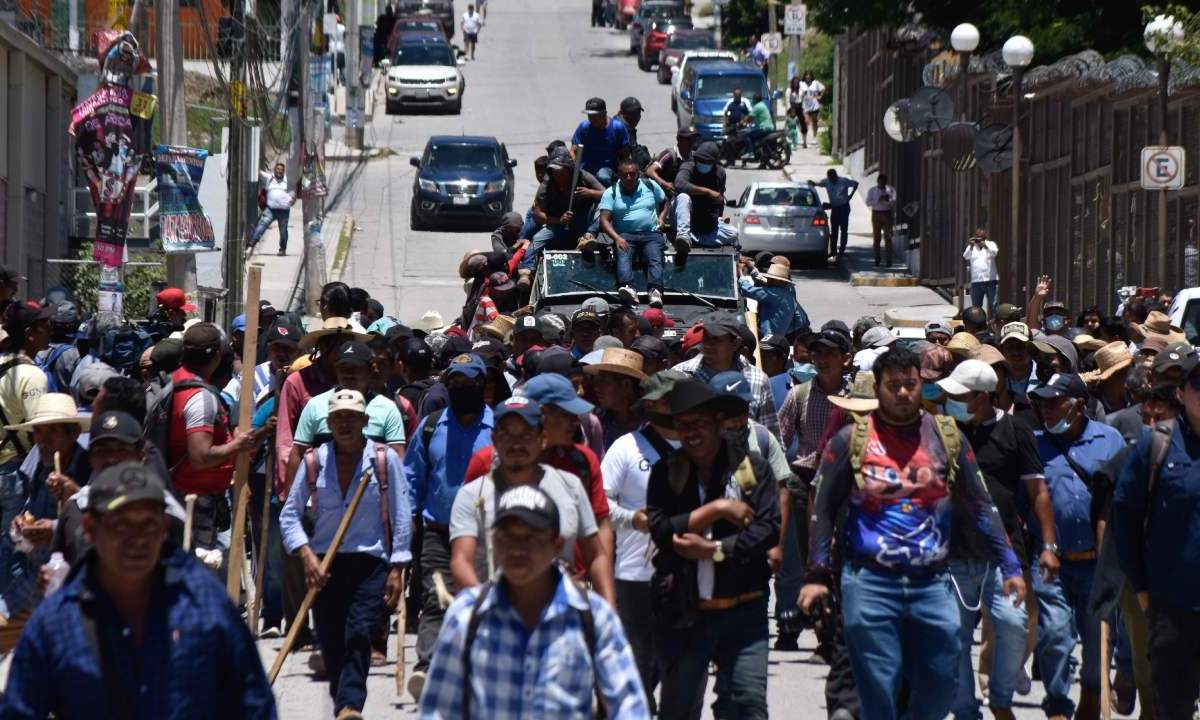 La movilización en Chilpancingo representa la ausencia del Estado y refleja la pésima estrategia de seguridad del gobierno, aseveró Alejandro Moreno