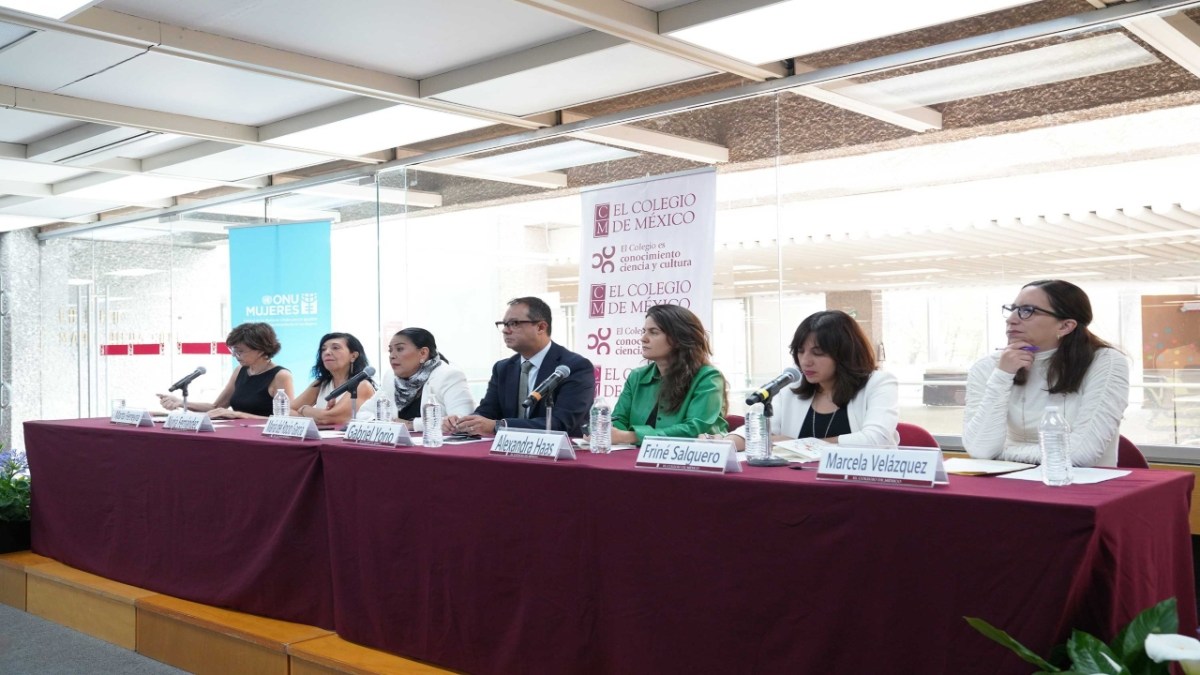 El Mapa fue presentado en el Colegio de México, en el que estuvieron presentes dependencias como ONU Mujeres y la Secretaría de Hacienda