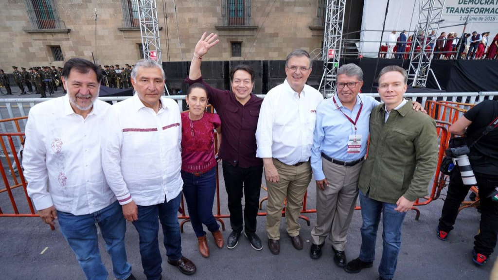 Foto: Especial | El dirigente Nacional de Morena, Mario Delgado, resaltó los logros conseguidos por el presidente durante su gobierno.