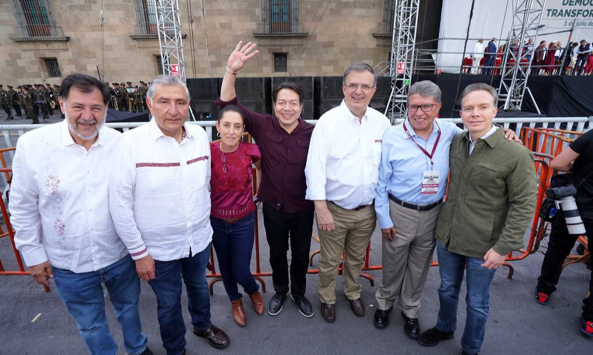 Foto: Especial | El dirigente Nacional de Morena, Mario Delgado, resaltó los logros conseguidos por el presidente durante su gobierno.