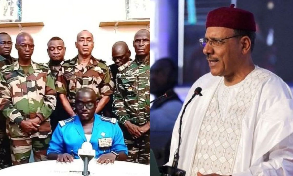 Militares de Níger afirman que derrocaron al presidente Mohamed Bazoum