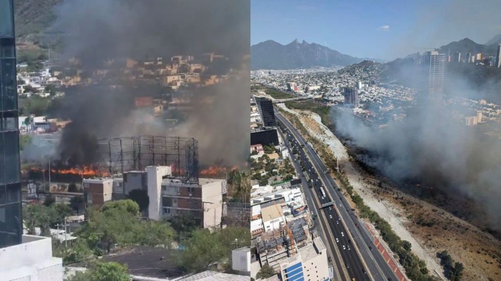 Incendio en Río Santa Catarina fue provocado: Gobierno de Nuevo León