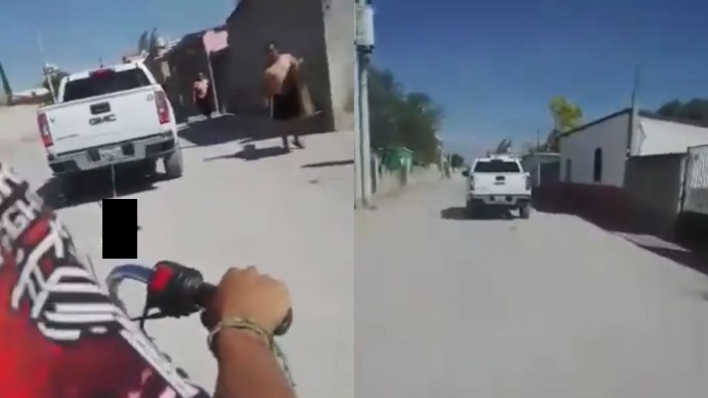 Arrastran a perrito en calles de terracería en San Luis Potosí.