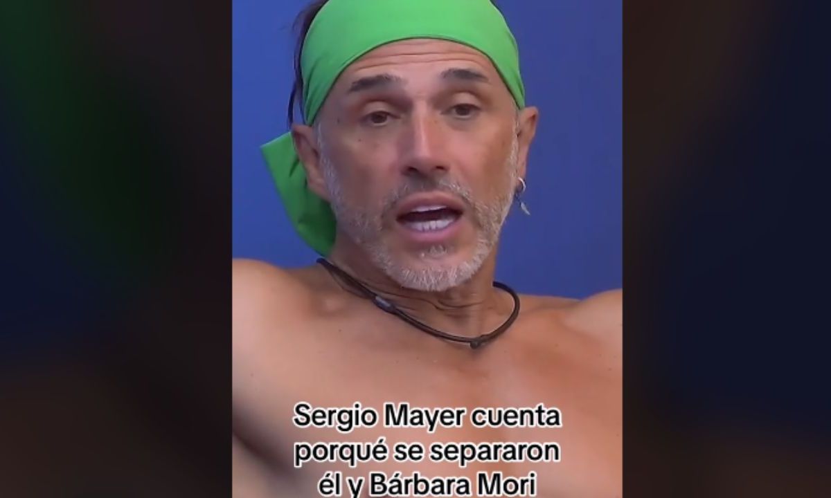 Sergio Mayer en La Casa de los Famosos la razón por la que terminó su relación con Bárbara Mori