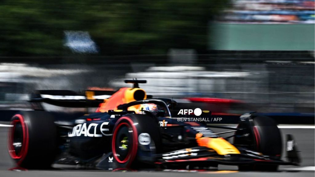 Foto:AFP|Verstappen, el más rápido en primeros libres en GP de Gran Bretaña de F1