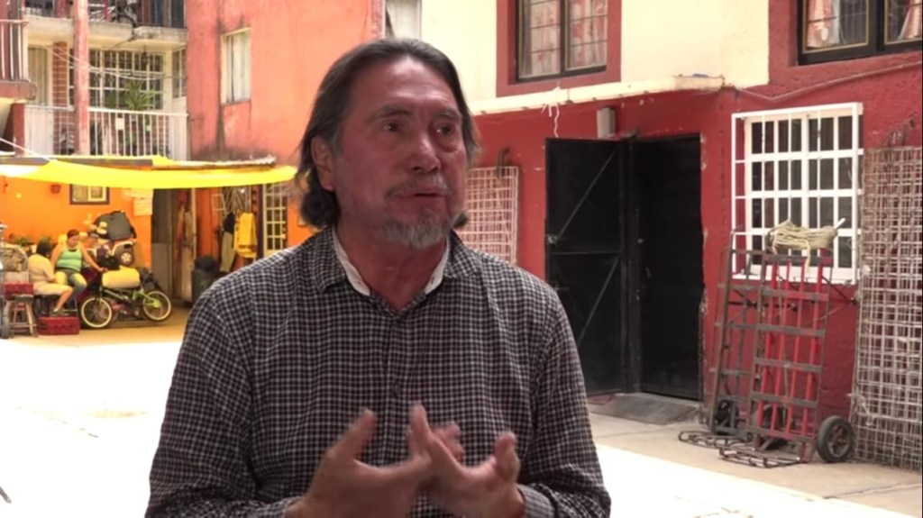 El escritor Armando Ramírez oriundo del barrio de Tepito
