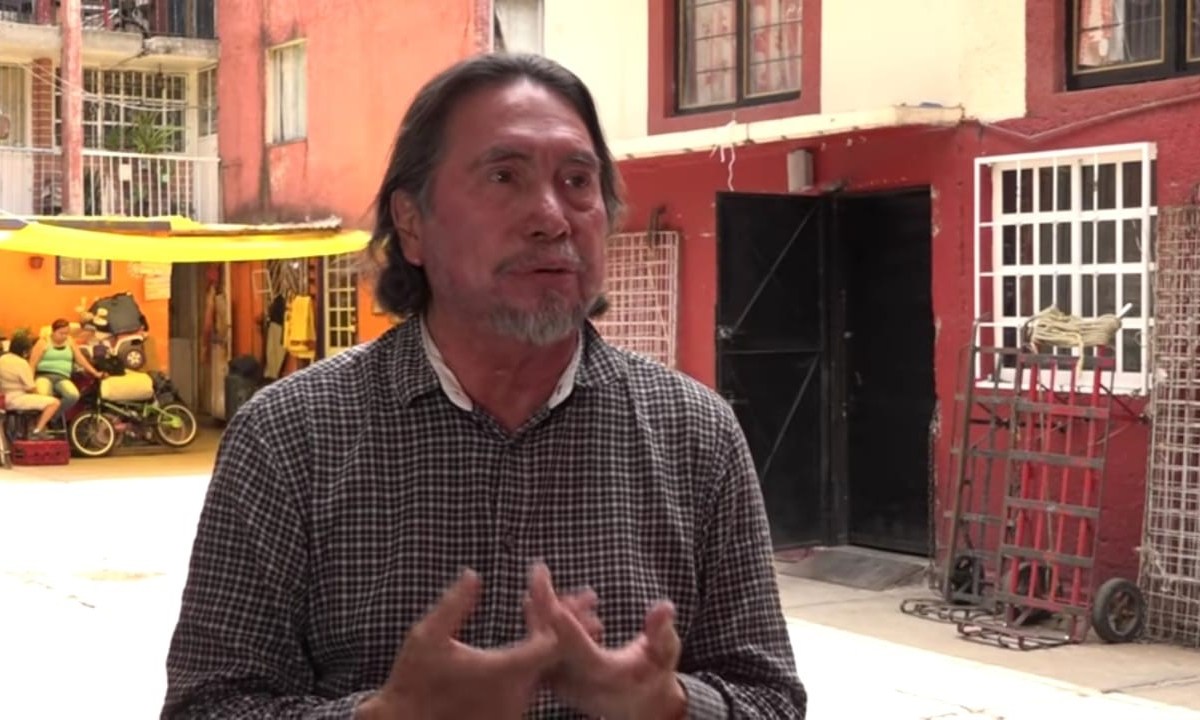 El escritor Armando Ramírez oriundo del barrio de Tepito
