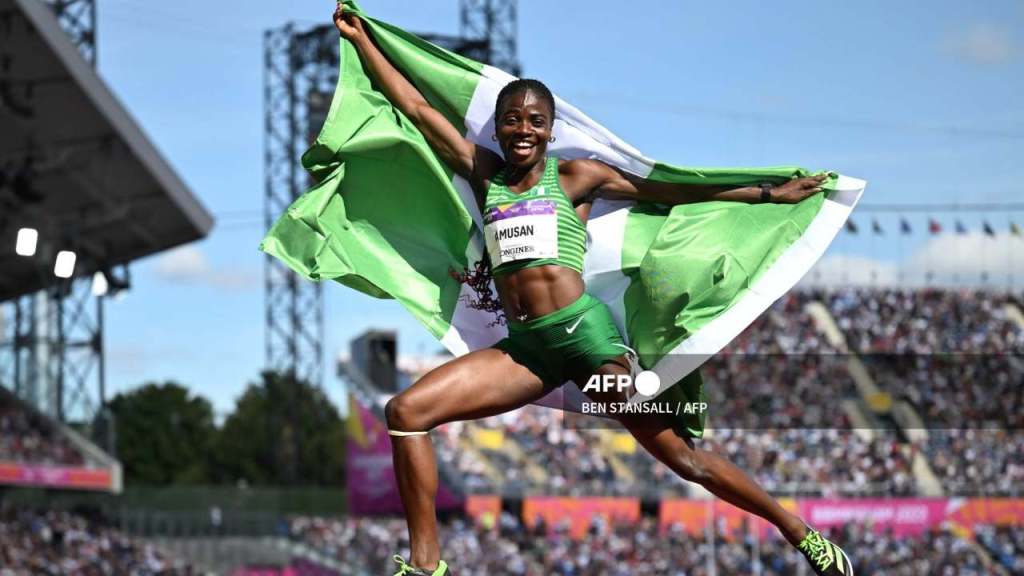 La atleta nigeriana Tobi Amusan, actual récord del mundo de 100 metros vallas, anunció que había sido acusada de vulnerar las normas antidopaje