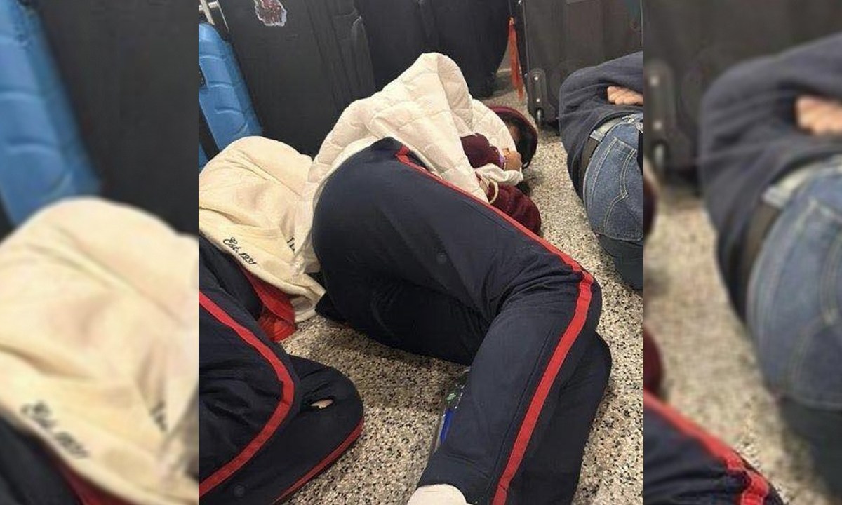 Denuncian abandono de alumnos de La Salle en aeropuerto, tras viaje.