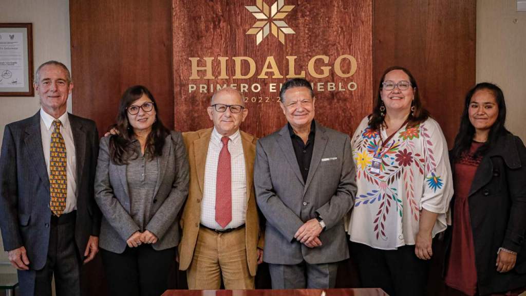 Con el propósito de trabajar de manera conjunta en la preservación del patrimonio cultural e histórico de Hidalgo, el gobernador Julio Menchaca Salazar se reunió el director del INAH