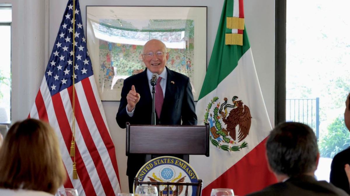 Al celebrar tres años del T-MEC, Ken Salazar indicó que con ello se reafirma el compromiso con la prosperidad y el bienestar de México y Estados Unidos