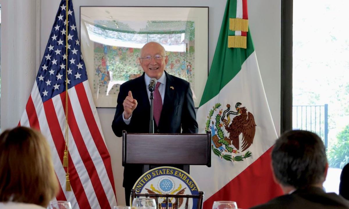Al celebrar tres años del T-MEC, Ken Salazar indicó que con ello se reafirma el compromiso con la prosperidad y el bienestar de México y Estados Unidos