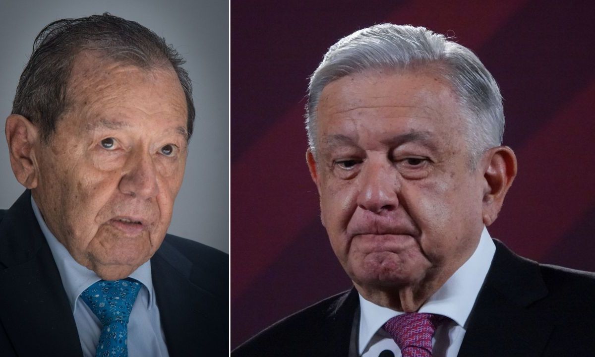 Cuartoscuro | Con un tuit, el presidente López Obrador lamentó la muerte de Muñoz Ledo.