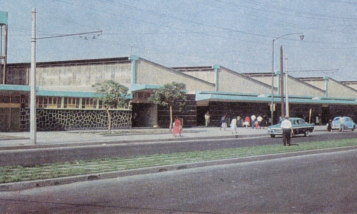 El Mercado de Jamaica de la CDMX en su inauguración en 1957