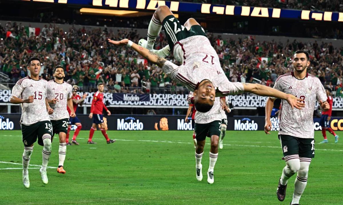 México vence 2-0 a Costa Rica en la Copa Oro 2023 y avanza a semifinales