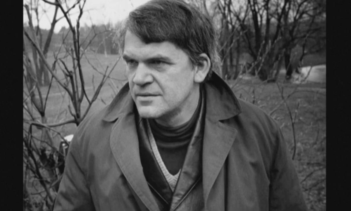 El escritor checo Milan Kundera