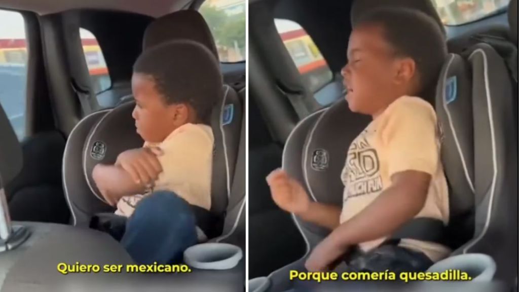 Niño etíope se hace viral por su deseo de "ser mexicano".