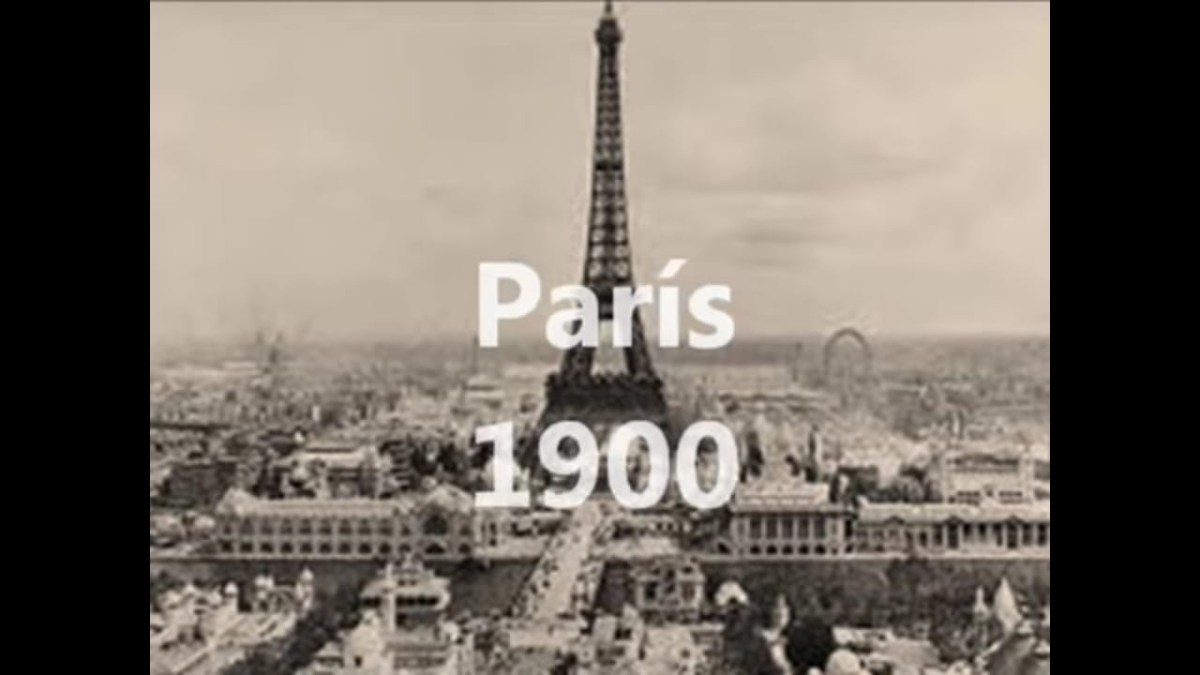 Imagen de la Torre Eiffel que representa las Olimpiadas de París 1900
