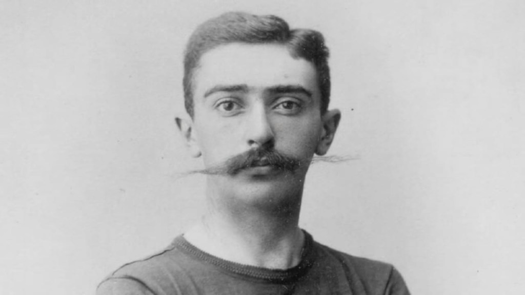 Imagen del fundador de los Juegos Olímpicos, Pierre de Coubertin