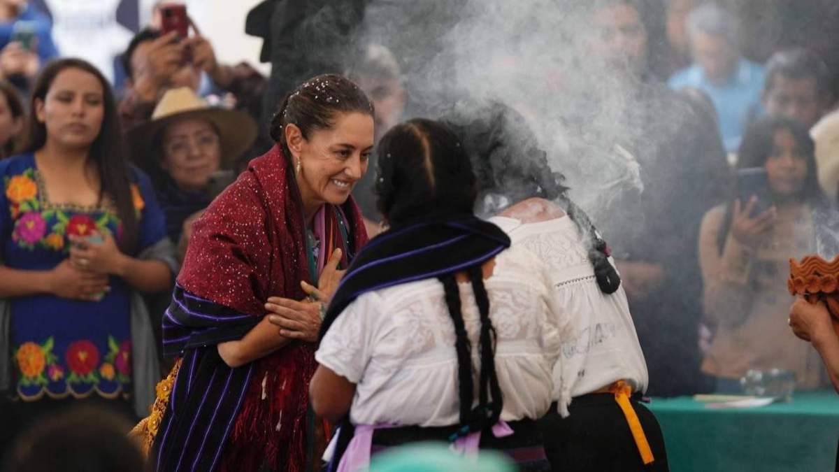 El Consejo Supremo Indígena, conformado por cuatro etnias del Estado de Michoacán, nombraron “Nana” a la aspirante a coordinar la Defensa Nacional de la Cuarta Transformación, Claudia Sheinbaum